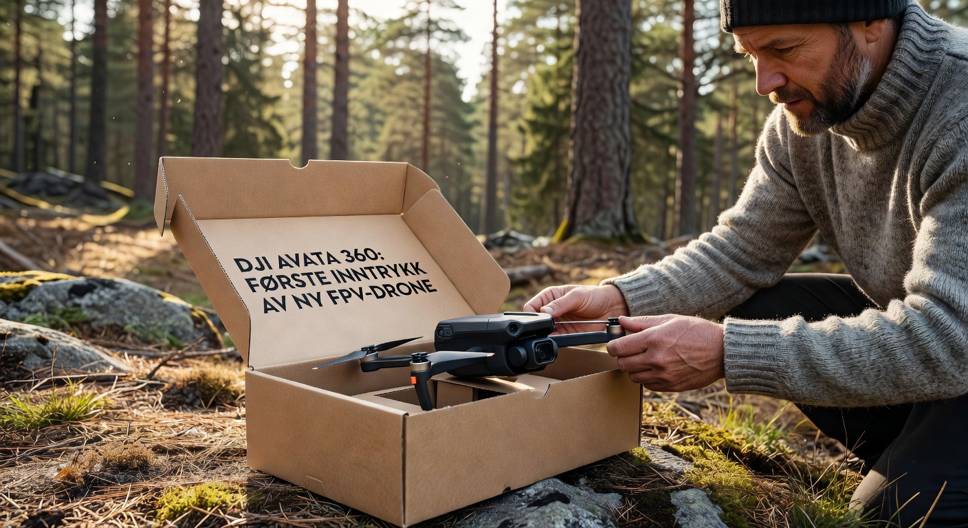 DJI Avata 360 FPV-drone med 360-graders kamera