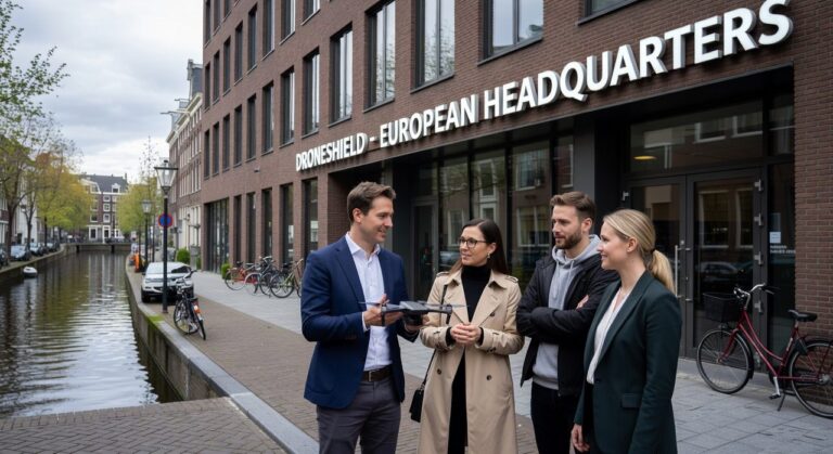 DroneShield etablerer europeisk hovedkvarter i Amsterdam