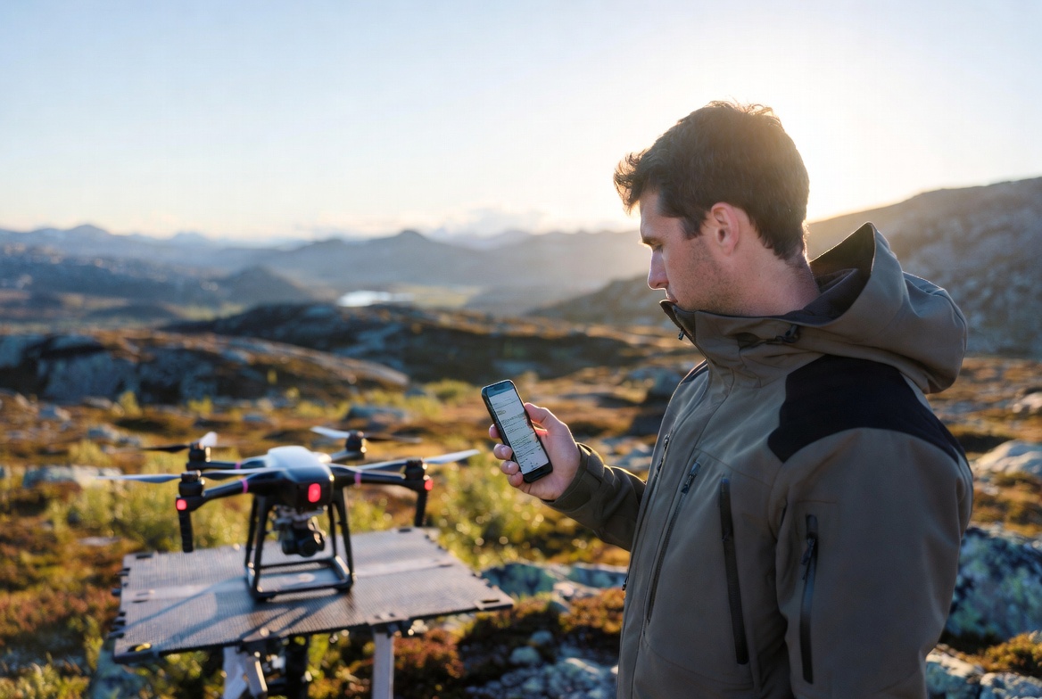 Dronebevis med utløpsdato vist i flydrone.no-portalen