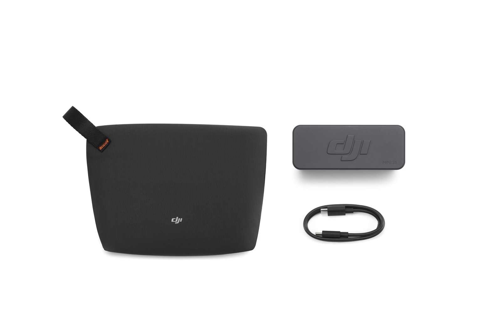 DJI Mic Mini 2S trådløs mikrofon med sender, mottaker og ladeetui