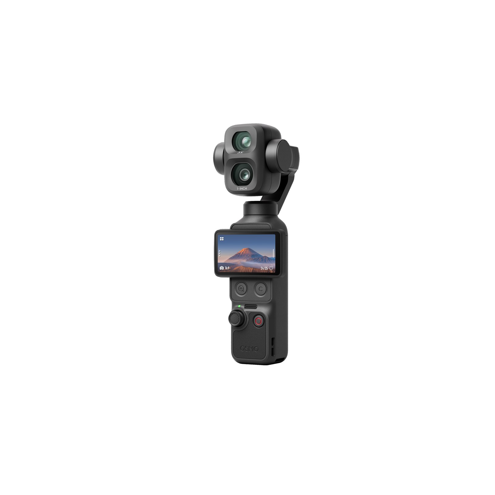 DJI Osmo Pocket 4P med dobbeltlinse, offisielt produktbilde